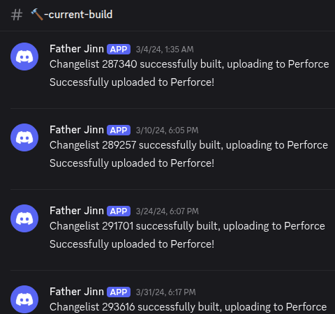 Discord bot in action